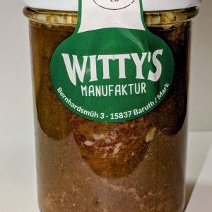 2 Rouladen im Glas in feiner Bratensauce