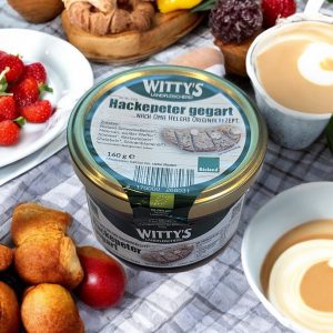 Bioland-Hackepeter, gegart